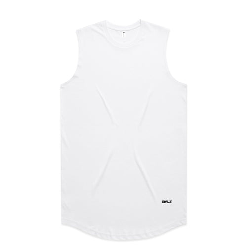 Curved Cotton Tank